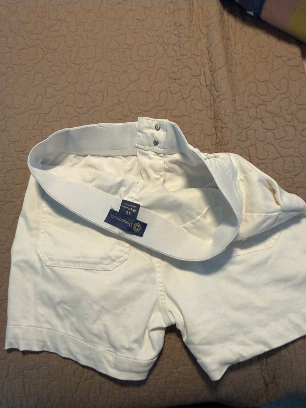 Democracy White Women's Shorts